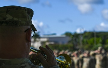 Army Hawaii Welcomes New Soldiers in Traditional Patching Ceremony