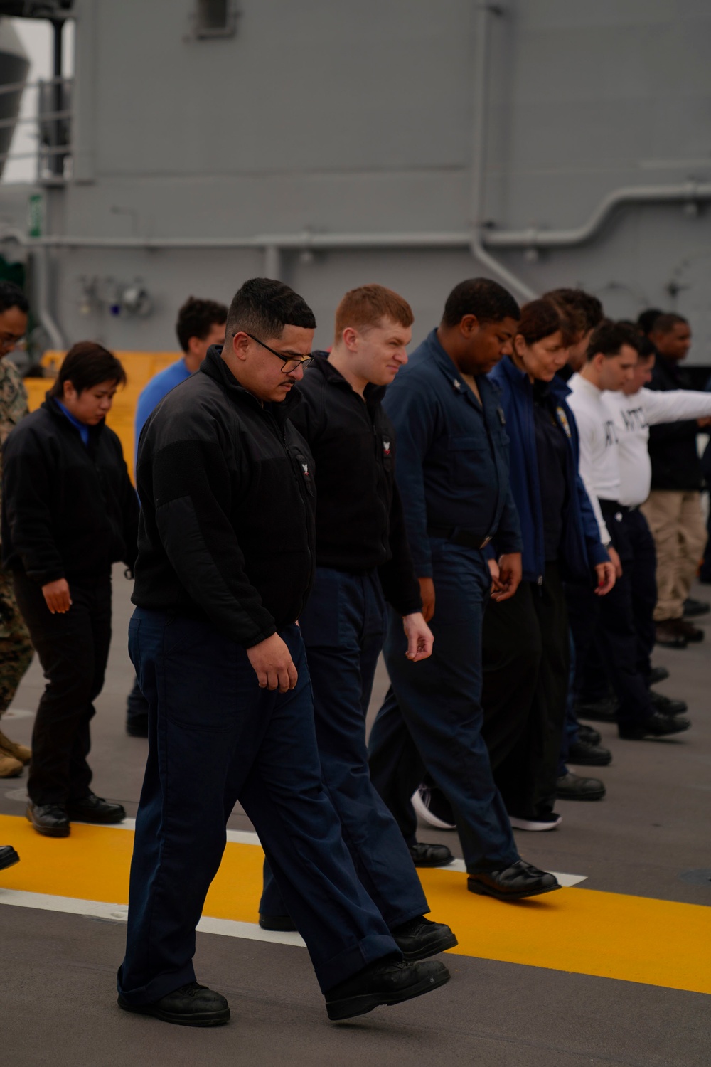 USS Tripoli Sailors Prepare for Flight ops