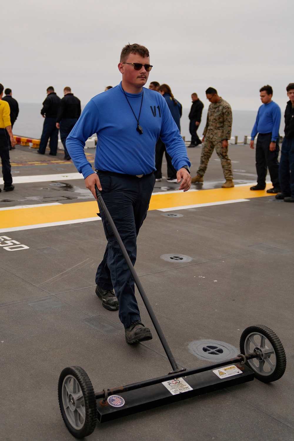 USS Tripoli Sailors Prepare for Flight ops