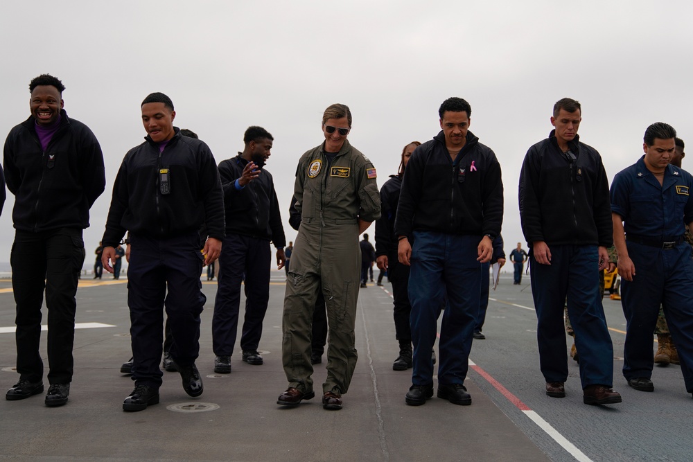 USS Tripoli Sailors Prepare for Flight ops