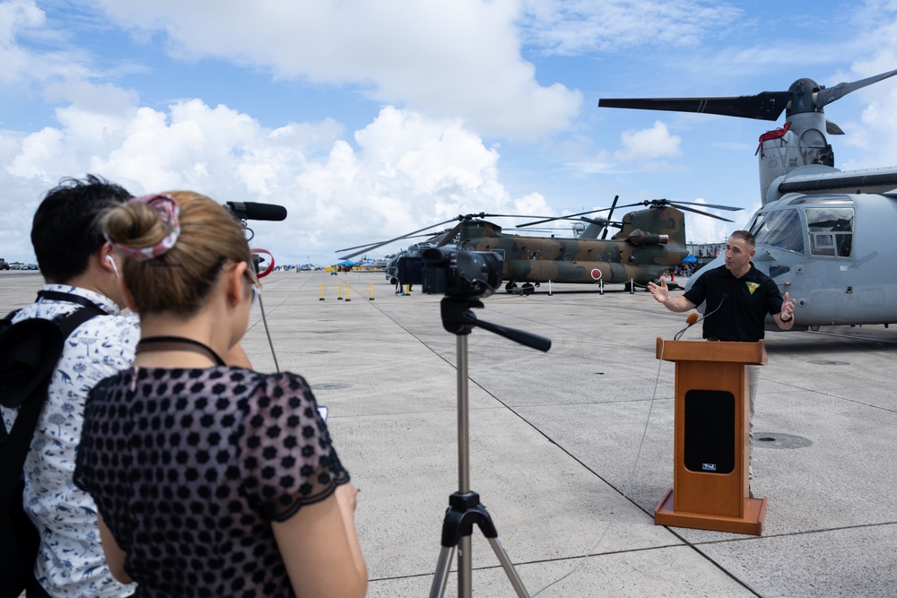 MCAS Futenma Flight Line Fair | 2024 Press Conference