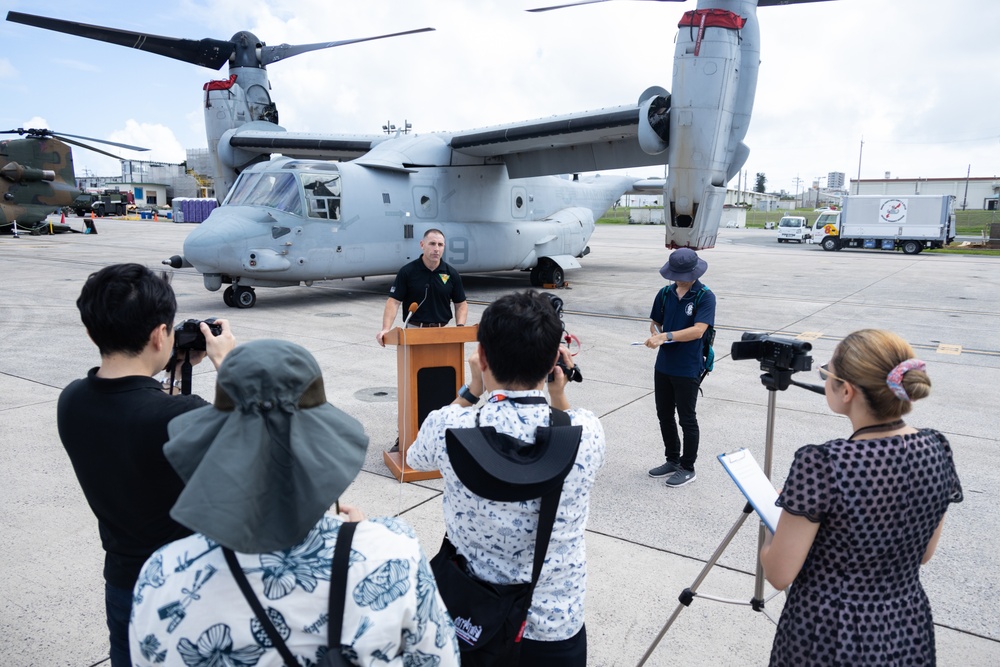 MCAS Futenma Flight Line Fair | 2024 Press Conference