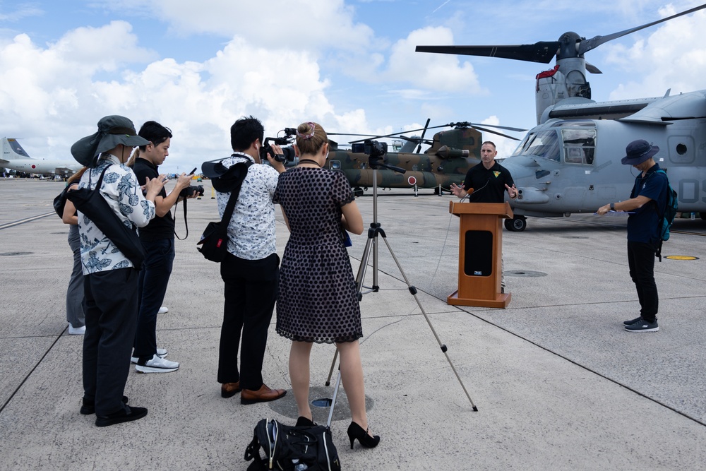 MCAS Futenma Flight Line Fair | 2024 Press Conference