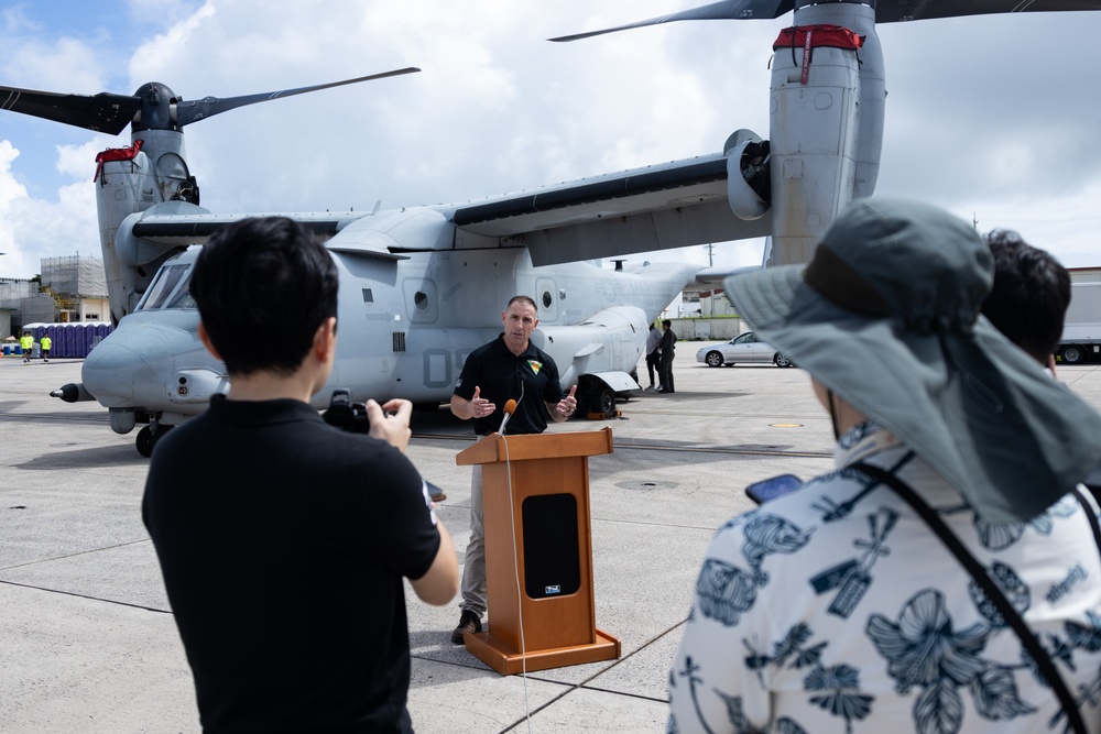 MCAS Futenma Flight Line Fair | 2024 Press Conference