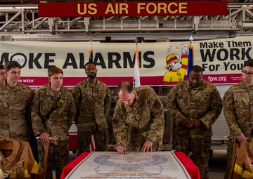 Wolf signs Fire Prevention Proclamation