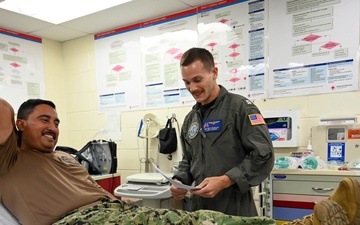 Hospital Corpsman Skills Basic training evolution at the medical center aboard U.S. Naval Support Facility (NSF) Diego Garcia