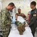 Hospital Corpsman Skills Basic training evolution at the medical center aboard U.S. Naval Support Facility (NSF) Diego Garcia