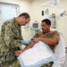 Hospital Corpsman Skills Basic training evolution at the medical center aboard U.S. Naval Support Facility (NSF) Diego Garcia