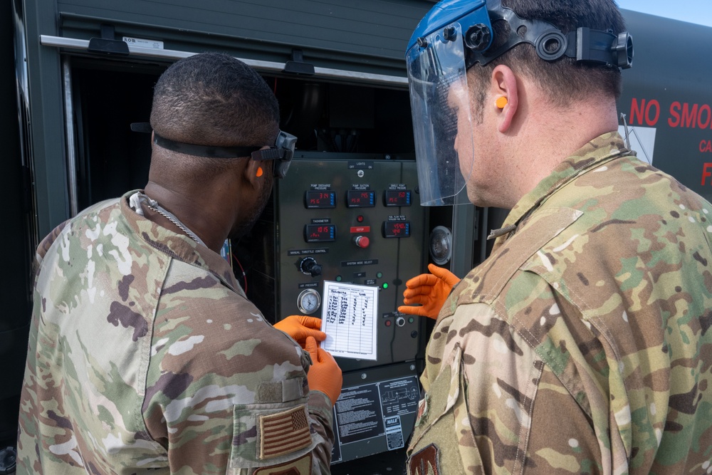 Day in the Life: 100th ARW command team integrates with 100th Logistics Readiness Squadron