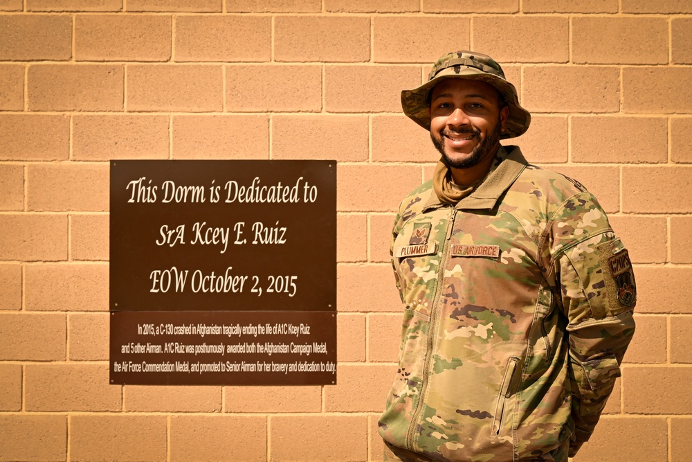 Honoring Senior Airman Kcey Ruiz: A Ceremony of Remembrance and Purpose