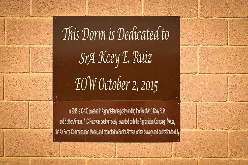 Honoring Senior Airman Kcey Ruiz: A Ceremony of Remembrance and Purpose