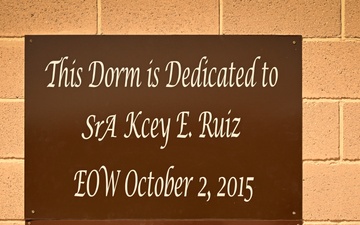 Honoring Senior Airman Kcey Ruiz: A Ceremony of Remembrance and Purpose