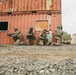 French and U.S. forces conduct close quarter combat training.