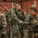 French and U.S. forces conduct close quarter combat training.