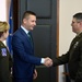 NHQSa Commander visits BiH MOD-Parliament