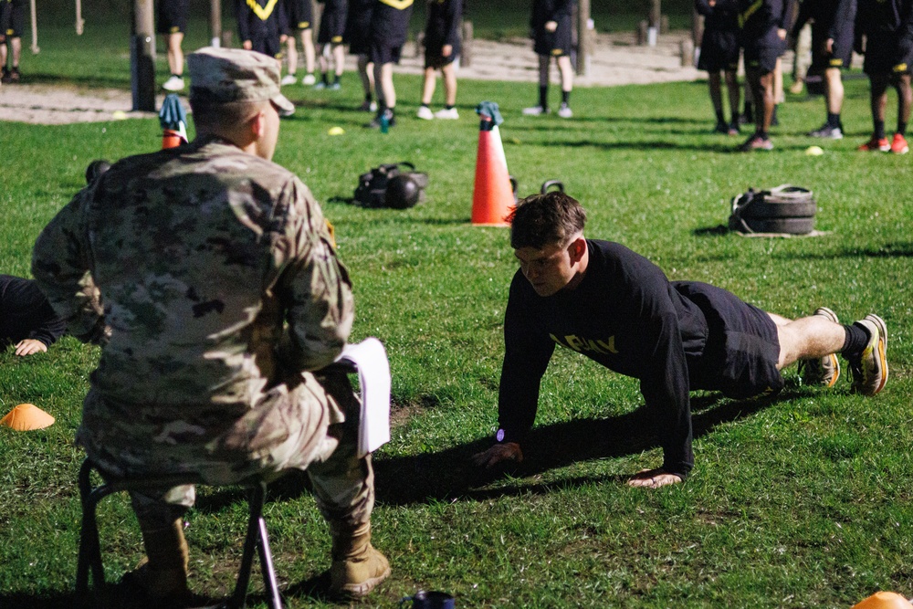 7th Army NCOA Students Conduct ACFT