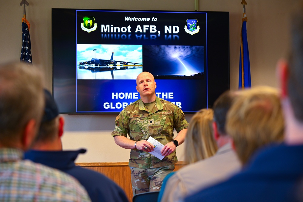Local religious leaders tour Minot AFB