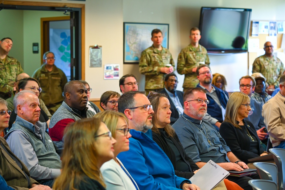 Local religious leaders tour Minot AFB