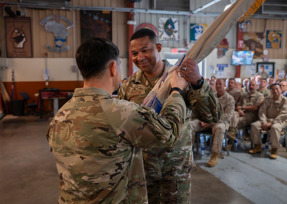 CJTF-HOA Command Senior Enlisted Leader Change of Responsibility