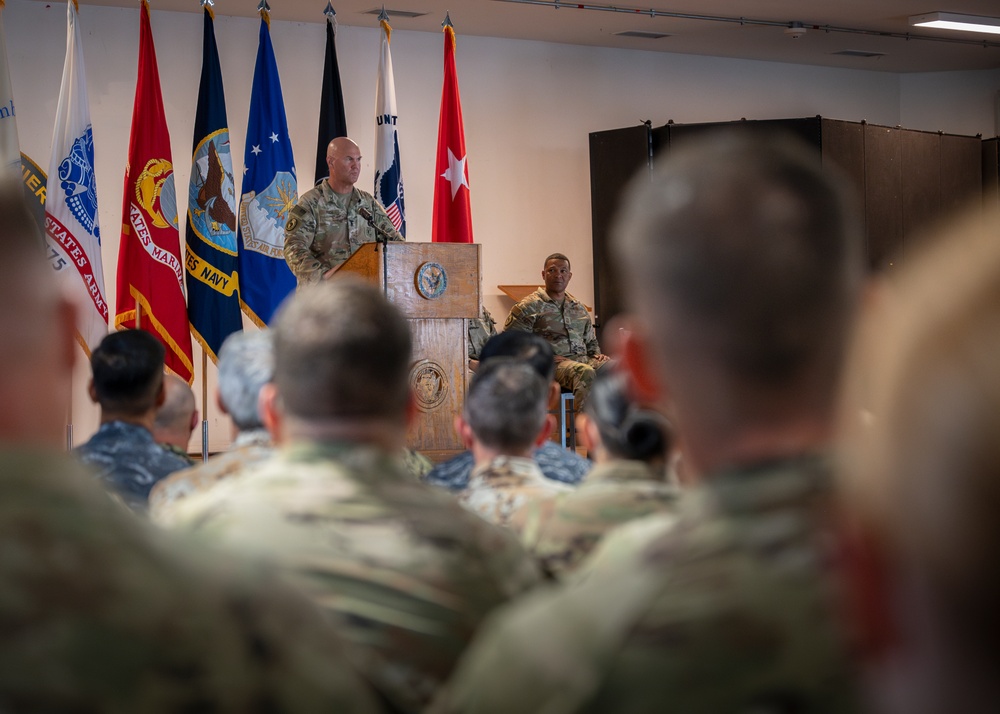 CJTF-HOA Command Senior Enlisted Leader Change of Responsibility