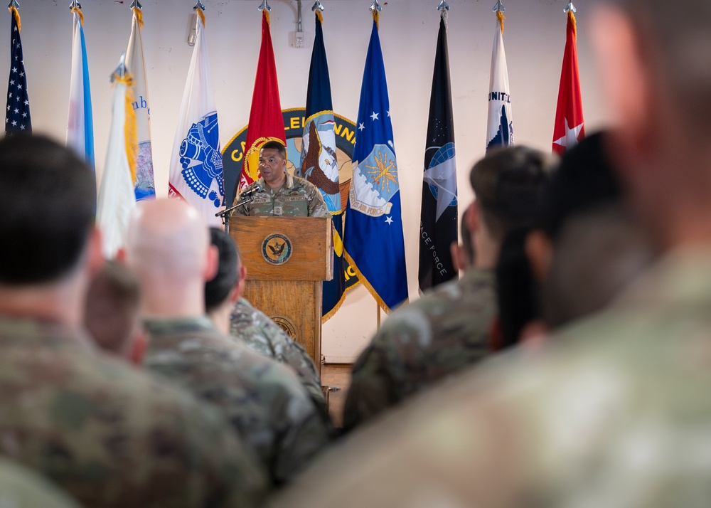 CJTF-HOA Command Senior Enlisted Leader Change of Responsibility