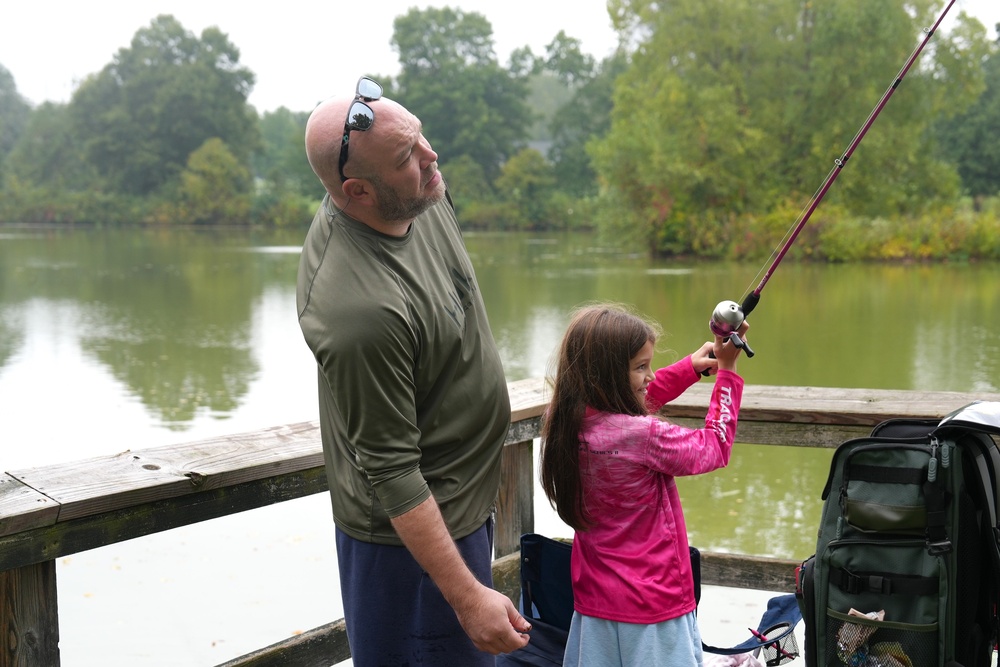 Fort Meade Hosts Youth Fishing Rodeo