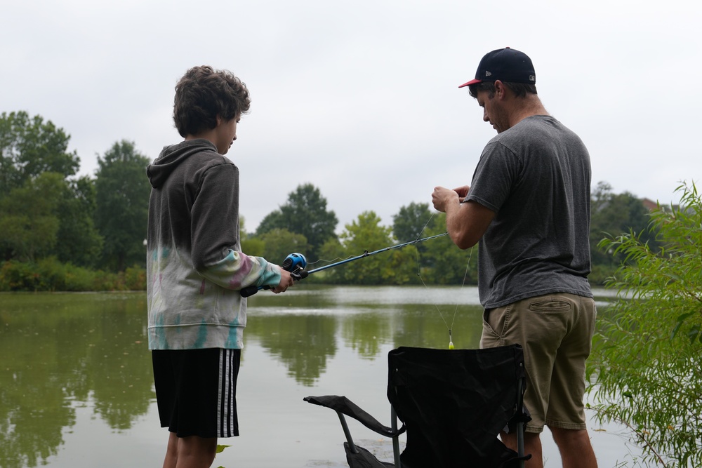 Fort Meade Hosts Youth Fishing Rodeo