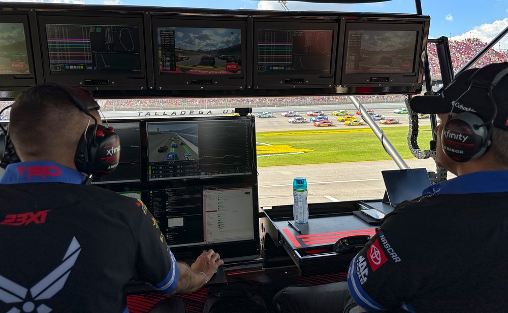 Airmen and families experience NASCAR at Talladega; Air Force and Space Force welcome new recruits