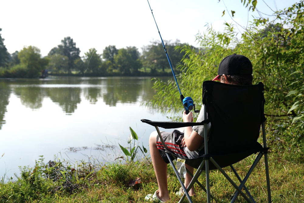 Fort Meade Hosts Youth Fishing Rodeo