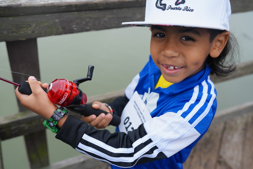 Fort Meade Hosts Youth Fishing Rodeo