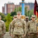 Charlie Company, Medical Readiness Brigade, National Capital Region, hosts change of command at Walter Reed
