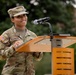 Charlie Company, Medical Readiness Brigade, National Capital Region, hosts change of command at Walter Reed