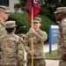 Charlie Company, Medical Readiness Brigade, National Capital Region, hosts change of command at Walter Reed
