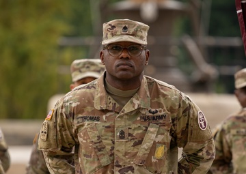 Charlie Company, Medical Readiness Brigade, National Capital Region at Walter Reed National Military Medical Center, hosts change of command