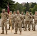 Charlie Company, Medical Readiness Brigade, National Capital Region at Walter Reed National Military Medical Center, hosts change of command