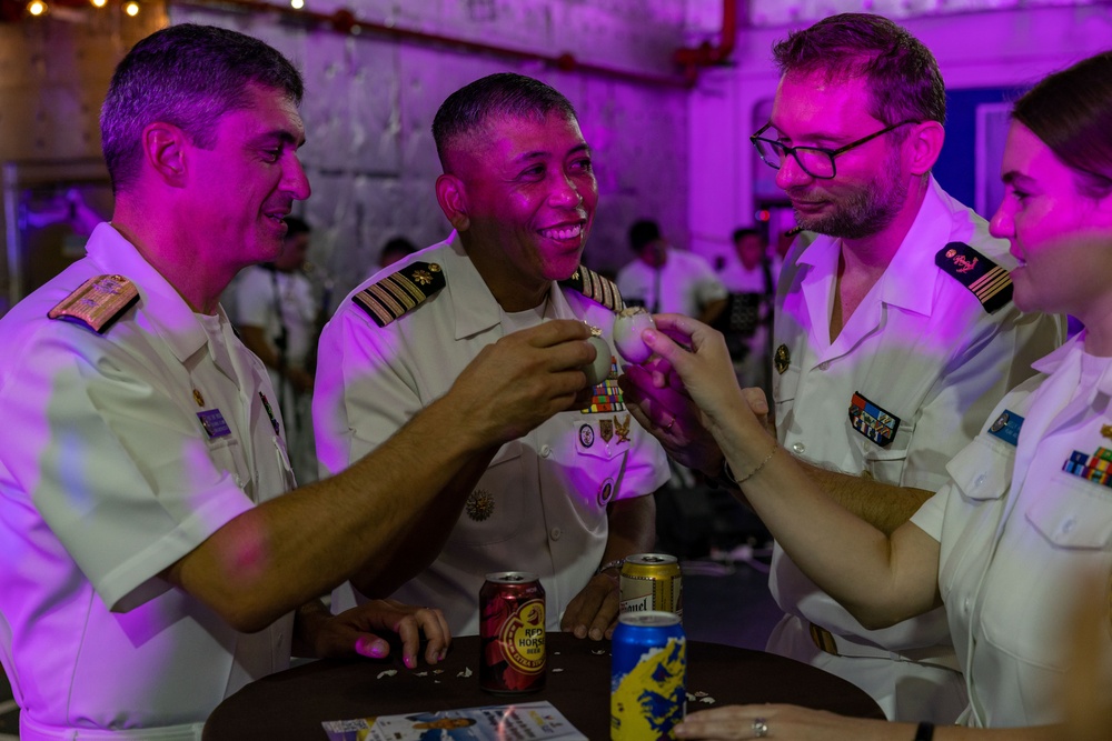 Sama Sama 2024 Philippine Navy Reception aboard BRP Tarlac (LD 601)