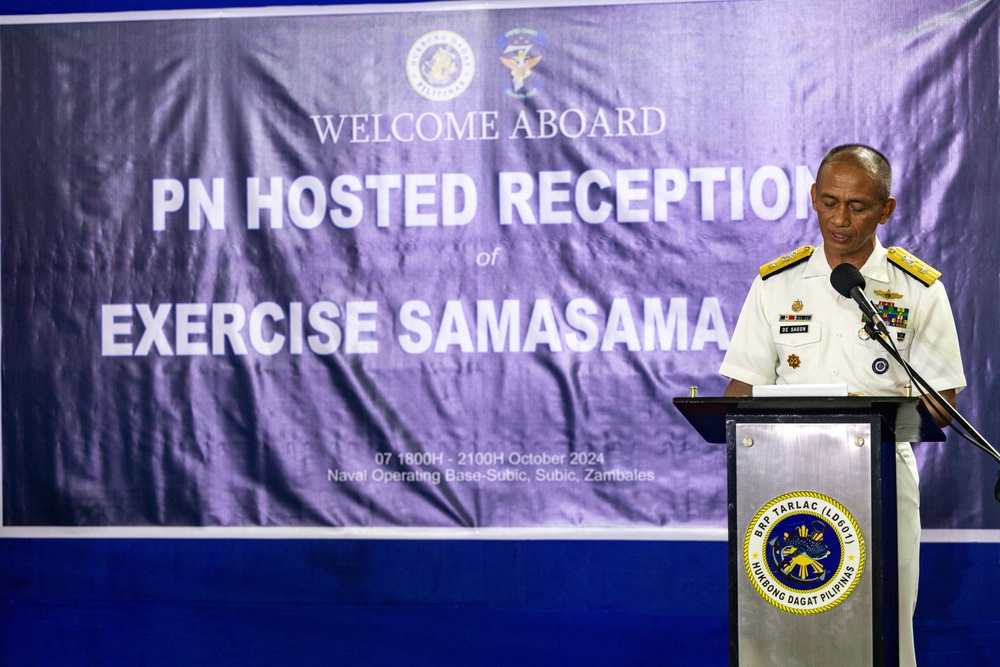 Sama Sama 2024 Philippine Navy Reception aboard BRP Tarlac (LD 601)