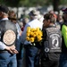 Military Funeral Honors with Funeral Escort are Conducted for U.S. Marine Corps Capt. Ronald Forrester in Section 47