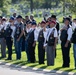 Military Funeral Honors with Funeral Escort are Conducted for U.S. Marine Corps Capt. Ronald Forrester in Section 47