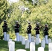 Military Funeral Honors with Funeral Escort are Conducted for U.S. Marine Corps Capt. Ronald Forrester in Section 47