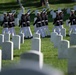 Military Funeral Honors with Funeral Escort are Conducted for U.S. Marine Corps Capt. Ronald Forrester in Section 47