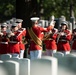 Military Funeral Honors with Funeral Escort are Conducted for U.S. Marine Corps Capt. Ronald Forrester in Section 47