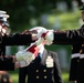 Military Funeral Honors with Funeral Escort are Conducted for U.S. Marine Corps Capt. Ronald Forrester in Section 47