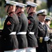 Military Funeral Honors with Funeral Escort are Conducted for U.S. Marine Corps Capt. Ronald Forrester in Section 47