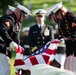 Military Funeral Honors with Funeral Escort are Conducted for U.S. Marine Corps Capt. Ronald Forrester in Section 47