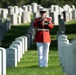 Military Funeral Honors with Funeral Escort are Conducted for U.S. Marine Corps Capt. Ronald Forrester in Section 47