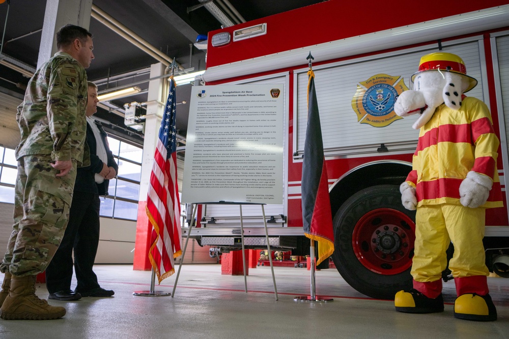 Fire Prevention Week starts at Spangdahlem Air Base