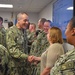 NMFL CO Brown visits Naval Hospital Jacksonville