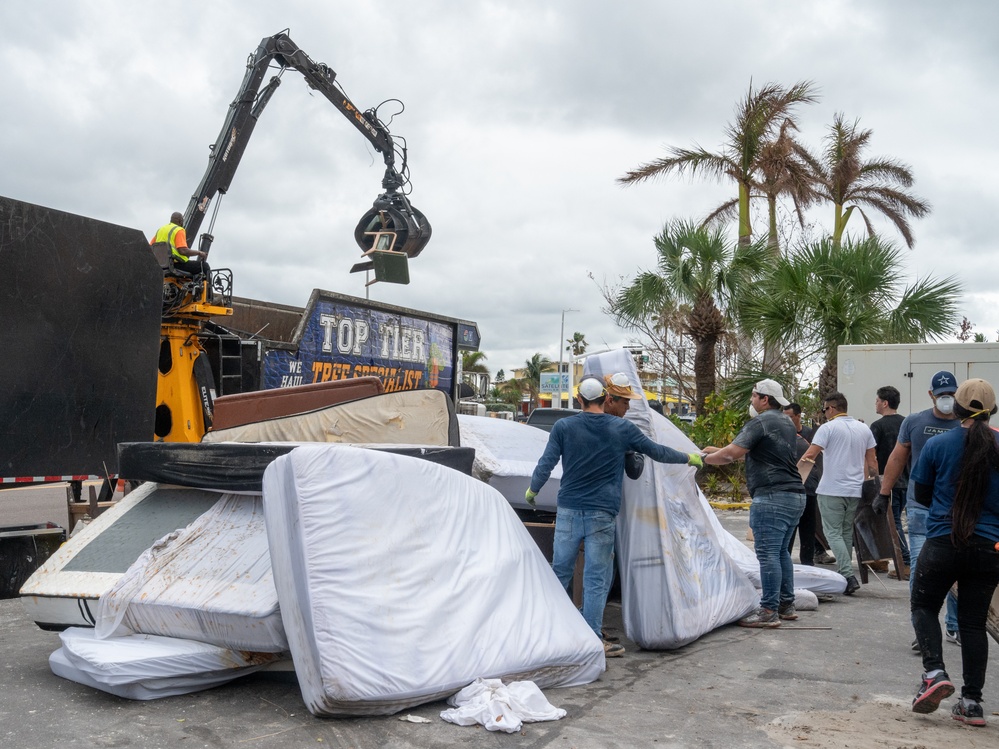 Clean-up Underway After Hurricane Helene