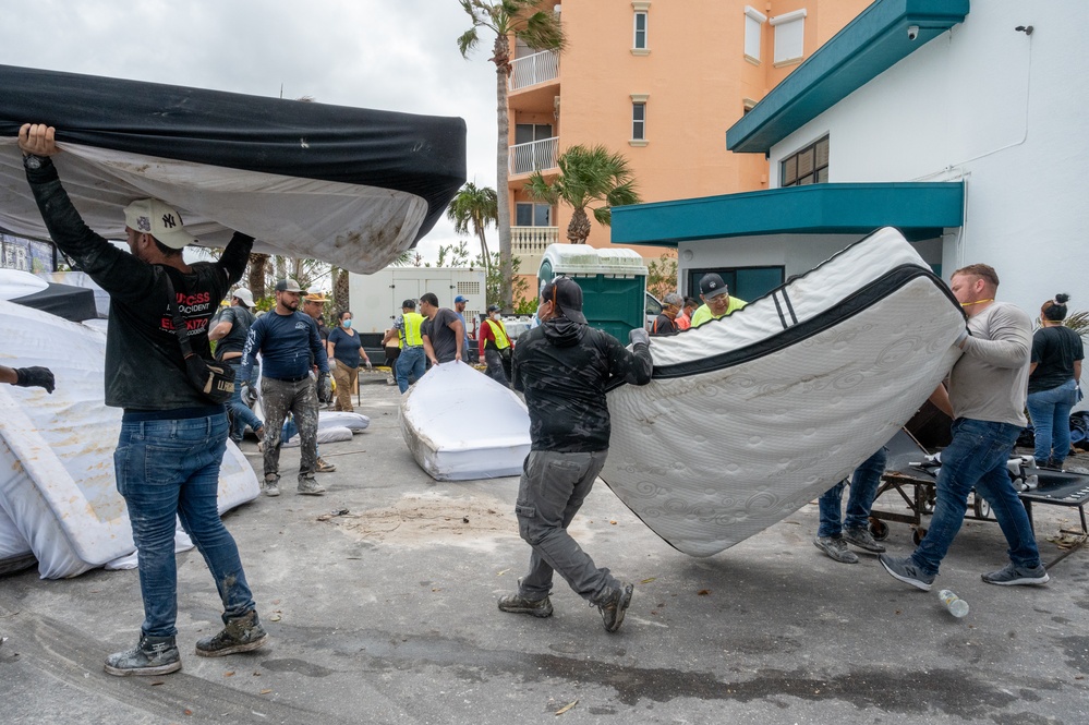 Clean-up Underway After Hurricane Helene